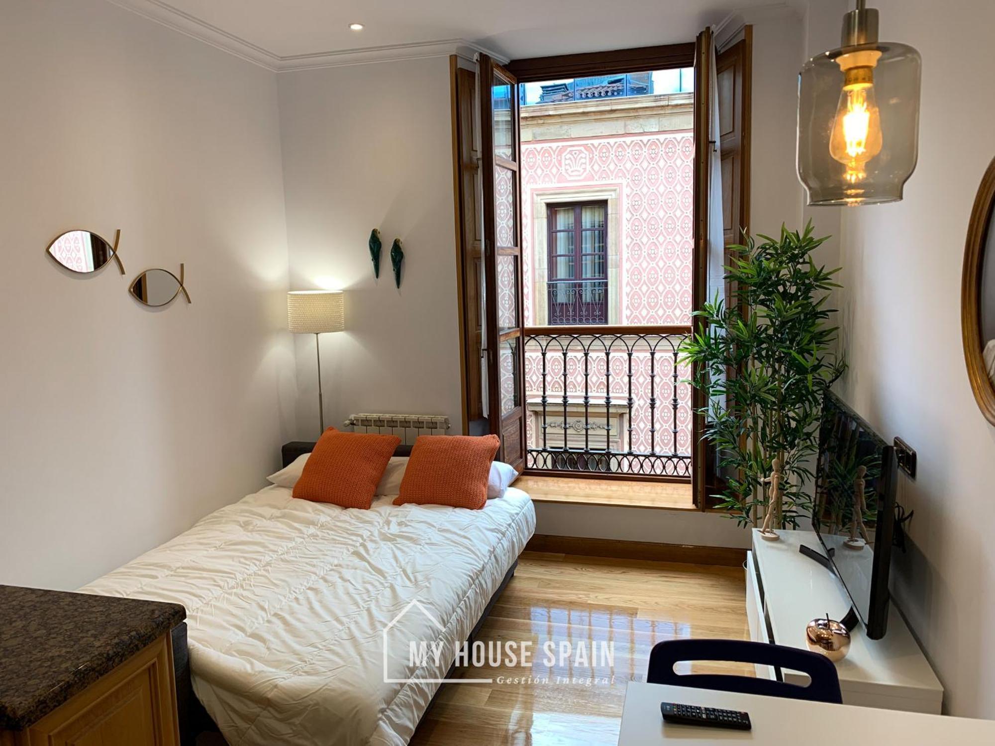 Myhousespain - Acogedor Apartamento Plaza Mayor Gijon 2 Bagian luar foto