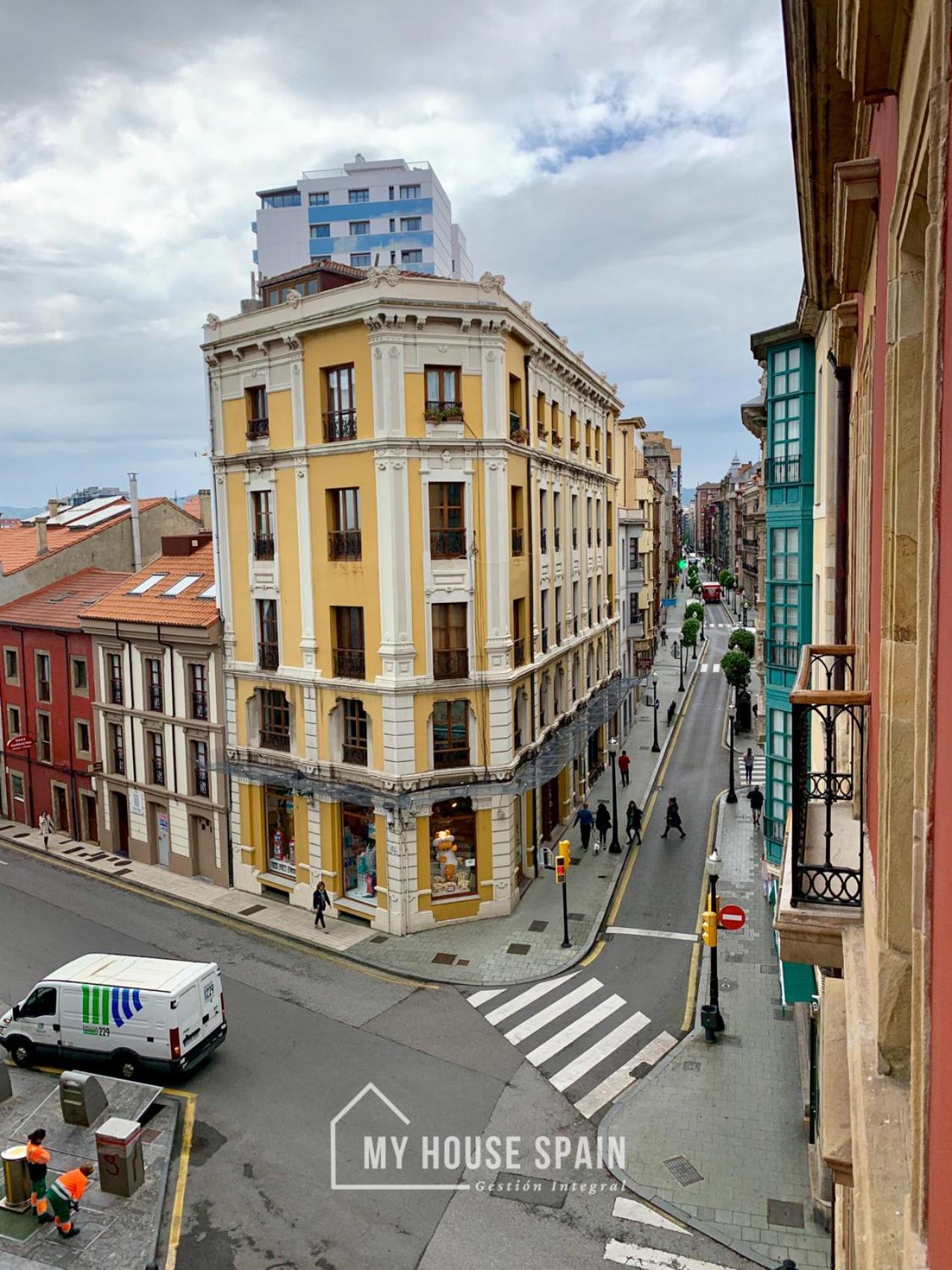 Myhousespain - Acogedor Apartamento Plaza Mayor Gijon 2 Bagian luar foto